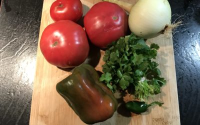 More with tomatoes… Garden Salsa
